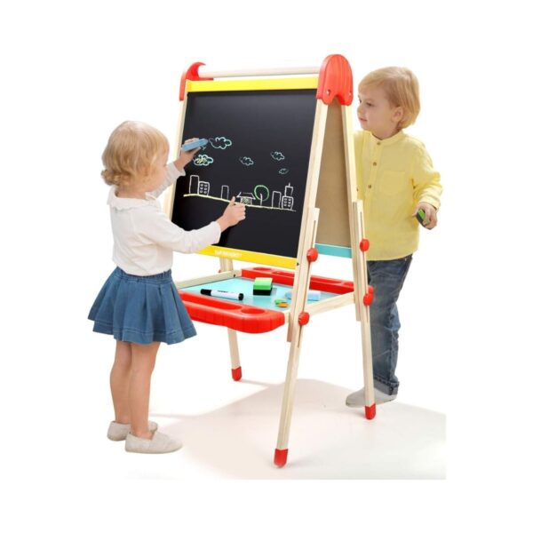 Top Bright (Magnetic) Blackboard Whiteboard For Kids - Portable