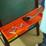 Wooden (Espresso) Whiteboard Blackboard For Kids - Perfect Gift - Image 5