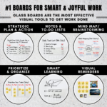 STEPLO (Glossy) Magnetic White Glass Whiteboard For Kids - Image 7