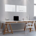 STEPLO (Glossy) Magnetic White Glass Whiteboard For Kids - Image 3