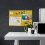 STEPLO (Design Yellow) Magnetic Glass Writing Board For Kids - Image 5