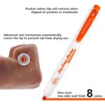 WRITECH (Fine-Tip) Retractable Whiteboard Markers for Kids - Pack of 12 - Image 2