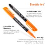 Shuttle Art (Fine-Tip) Non-Toxic Whiteboard Markers for Kids - Pack of 32 - Image 2
