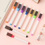 Fingoo (Fine-Tip) Non-Toxic Whiteboard Markers for Kids - Pack of 18 - Image 2