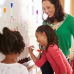 Fingoo (Fine-Tip) Non-Toxic Whiteboard Markers for Kids - Pack of 18 - Image 3