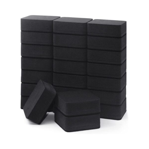 Dual-Layered (Magnetic) Chalkboard Dusters For Kids - Pack of 24