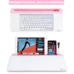 Premium Desktop Magnetic Glass Board For Kids (Pink - 9 x 16 Inch) - Image 5