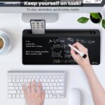 Durable (Magnetic) Desktop Black Glass Board For Kids - 9 x 16 Inch - Image 2