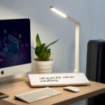 Safe (Magnetic) Desktop Glass Boards For Kids With Lamp - 9 x 16 Inch - Image 4