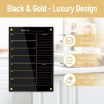 Magnetic Glass Writing Board Calendars For Kids - 24 x 36 Inch - Image 3