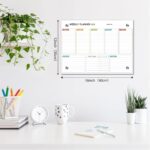 Safe (Magnetic) Glass Whiteboard Planner For Kids - 12 x 16 Inch - Image 2