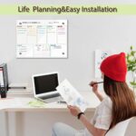 Safe (Magnetic) Glass Whiteboard Planner For Kids - 12 x 16 Inch - Image 7