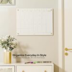 Magnetic Monthly Glassboards Planner For Kids -17 x 24 Inch - Image 2