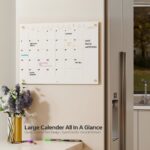 Magnetic Monthly Glassboards Planner For Kids -17 x 24 Inch - Image 3