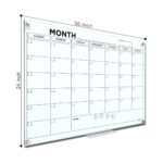 Magnetic Monthly Glass Board Planners For Kids - 24 x 36 Inch - Image 2