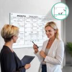 Magnetic Monthly Glass Board Planners For Kids - 24 x 36 Inch - Image 3