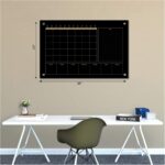 Magnetic Glass Wipe Boards Calendar For Kids - 24 x 36 Inch - Image 2