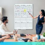 Magnetic White Glass Whiteboard Calendar For Kids - 36 x 46 Inch - Image 8
