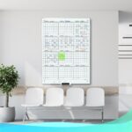 Magnetic White Glass Whiteboard Calendar For Kids - 36 x 46 Inch - Image 9