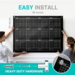 Black (Magnetic) Glass Board Calendar For Kids - 36 x 46 Inch - Image 5