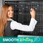 Black (Magnetic) Glass Board Calendar For Kids - 36 x 46 Inch - Image 8